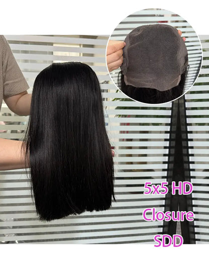 Closure Wig 5x5 HD SDD Straight aishair