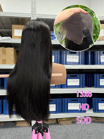 Frontal Wig 13x6 HD Lace Wig Straight SDD Super Double Drawn aishair