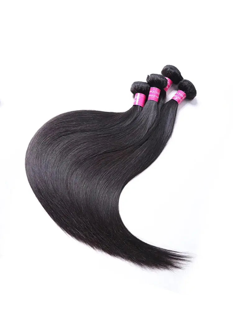 Hair Bundle 10A Straight 100% Unprocessed Human Hair Weave aishair