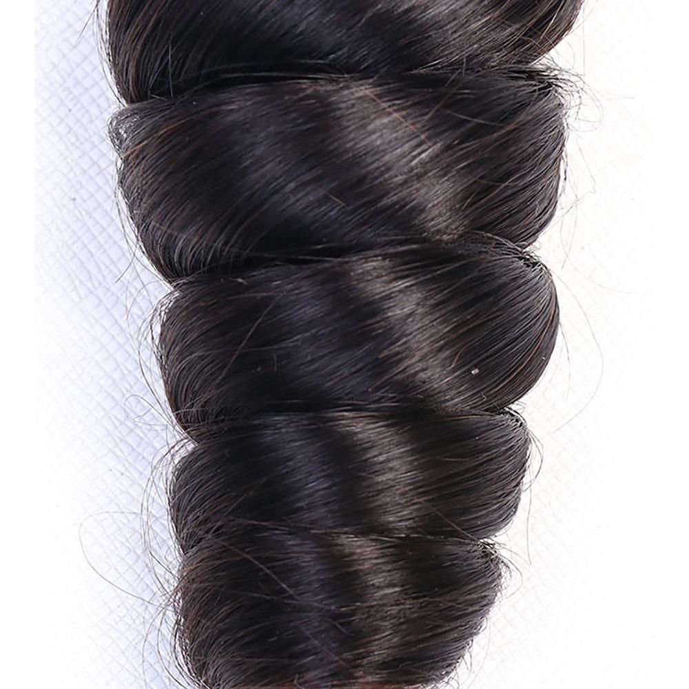 Loose Weave Hair 3 Bundles 100% Brazilian  Virgin Human Hair aishair 