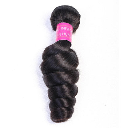 Loose Weave Hair 3 Bundles 100% Brazilian  Virgin Human Hair aishair 