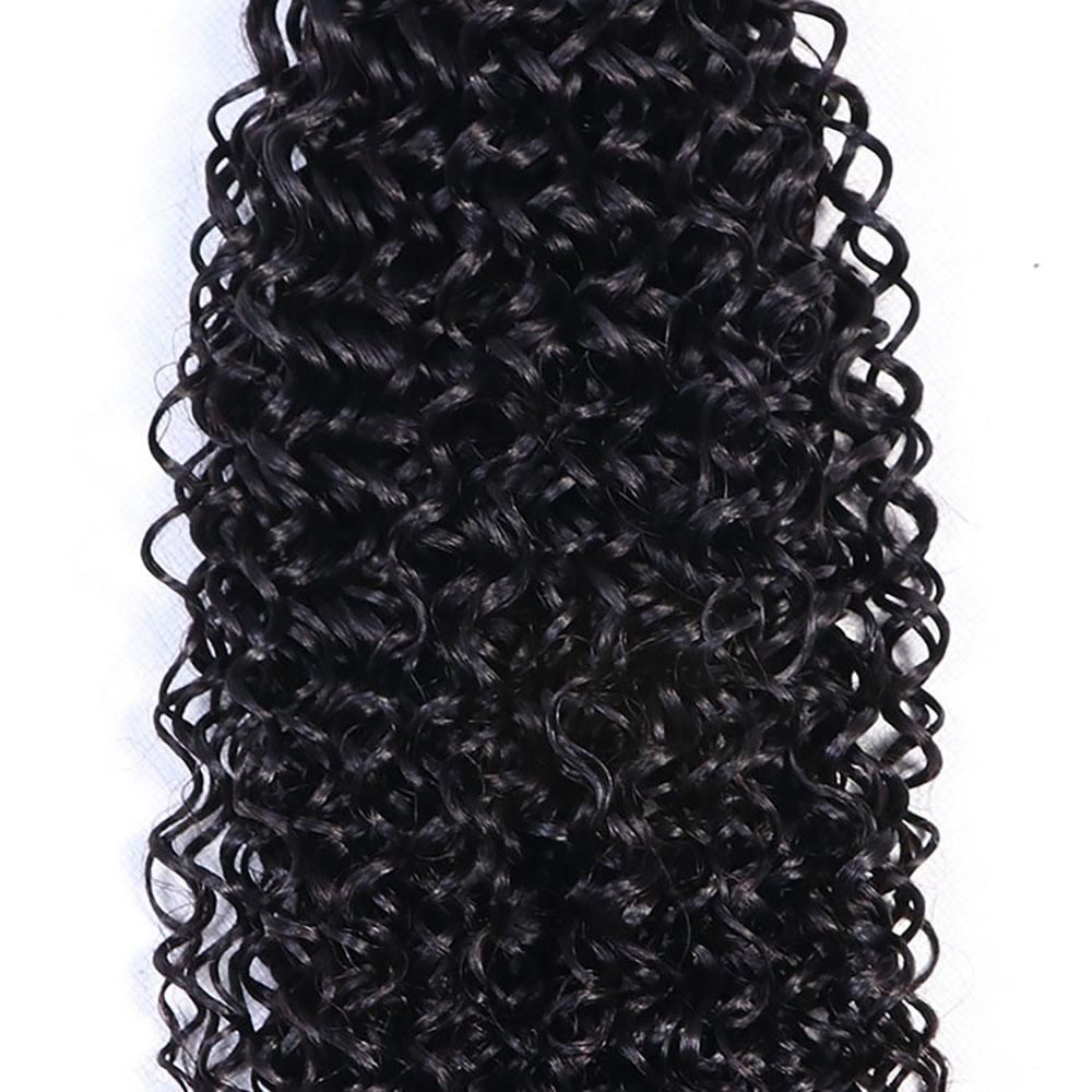 Wholesale Curly Human Hair Weave Bundles 100%   Virgin Human Hair Bundles Curly Weave Hair aishair 